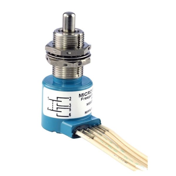 Honeywell Snap Acting/Limit Switch, Spdt, Momentary, 7A, 28Vdc, 4.2Mm, Wire Terminal, Steel Plunger Actuator,  604HE1-6